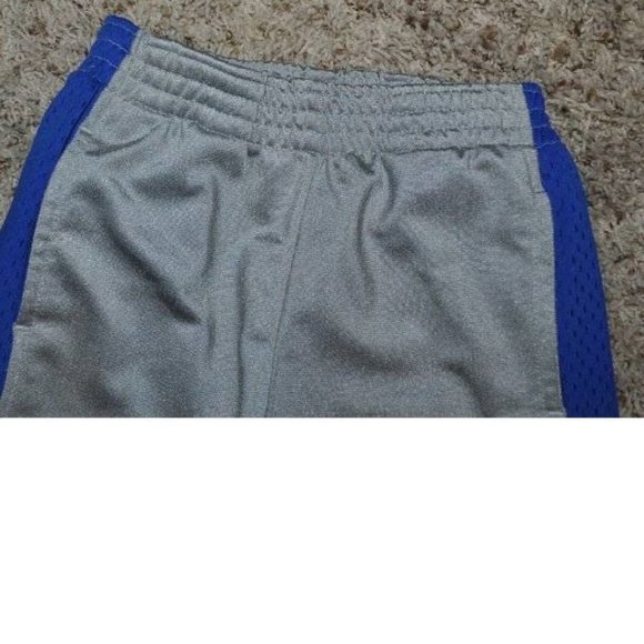 *Athletic Pants sz 4 Rim Rocka Gray & Blue Tricot Athletic Elastic Waist Boys - Picture 2 of 4